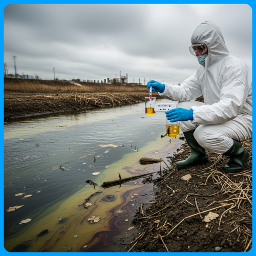 Testing Contaminated Water